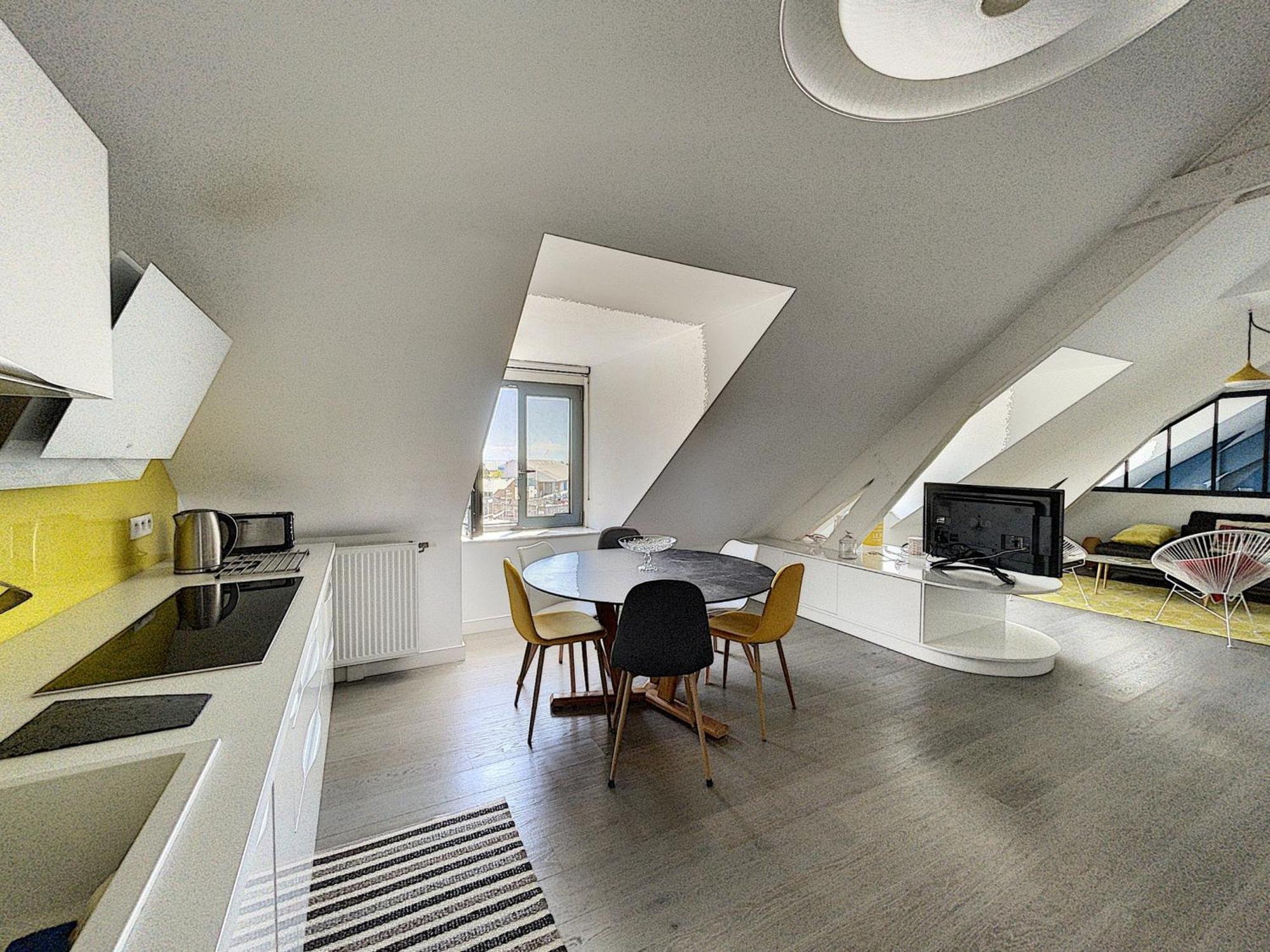 Duplex De Standing En Centre-Ville Avec Parking, Proche Port Et Plage - Fr-1-361-377 格朗维尔 外观 照片